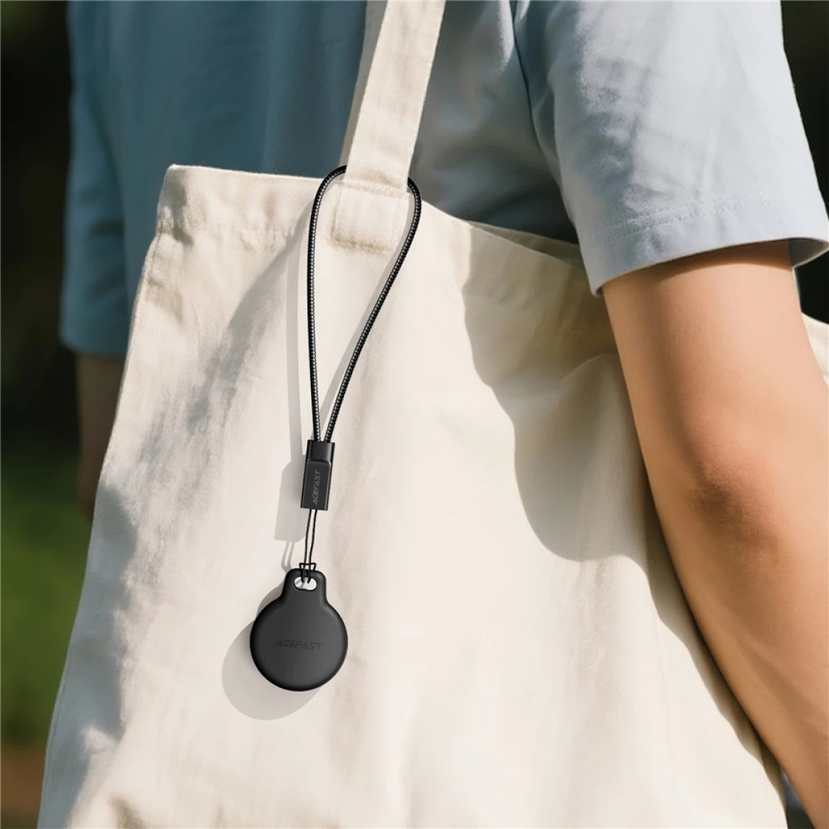 ACEFAST S1 Smart Tag GPS Tracker – Apple Find My | MFi Certified | 12-Month Battery | Anti-Loss | Keys & Bag Locator