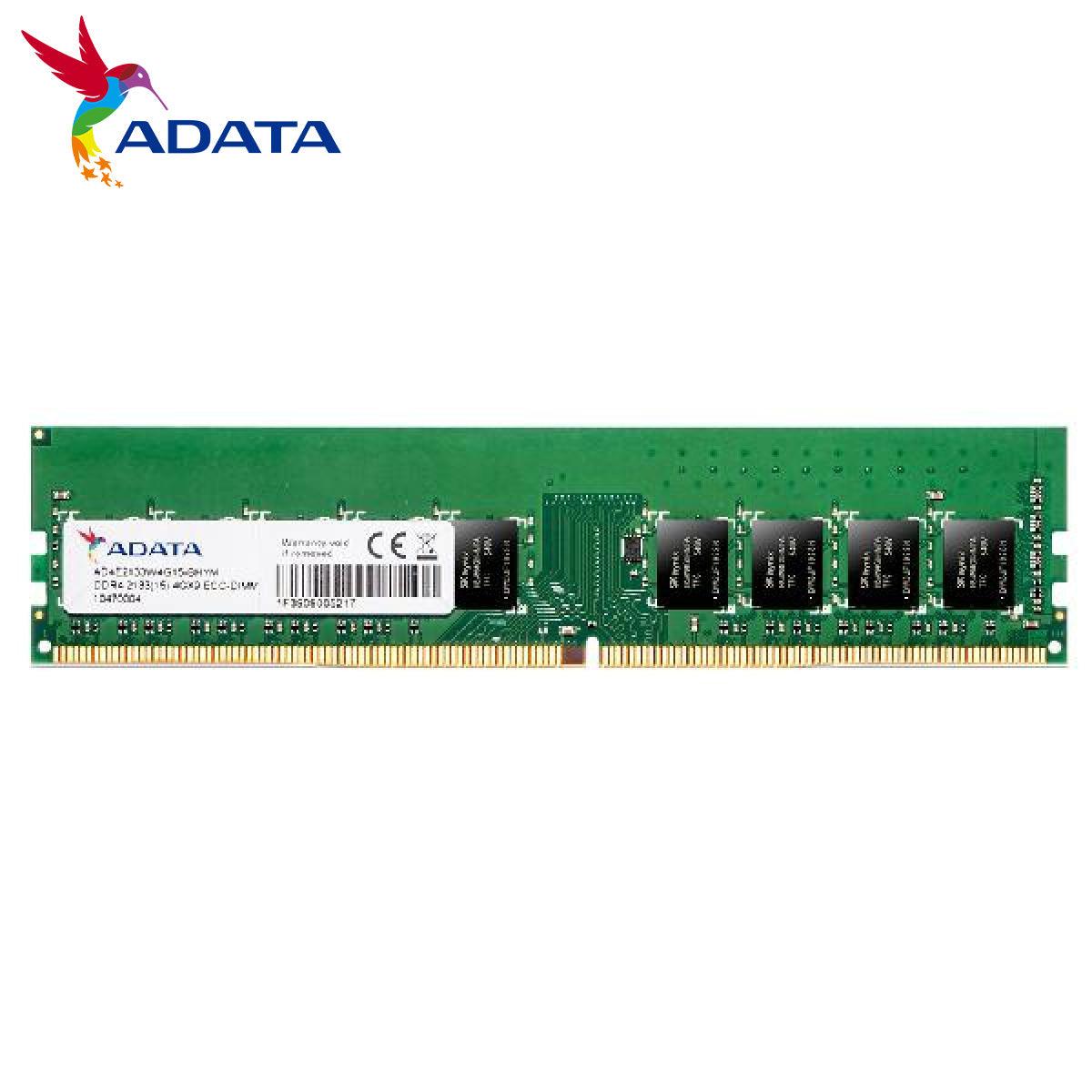 ADATA Ram 4 ECC-DIMM - 8GB bus 2666Mhz(AD4E266638G19-BSSC) ADATA Ram 4 ECC-DIMM - 8GB bus 2666Mhz(AD4E266638G19-BSSC)