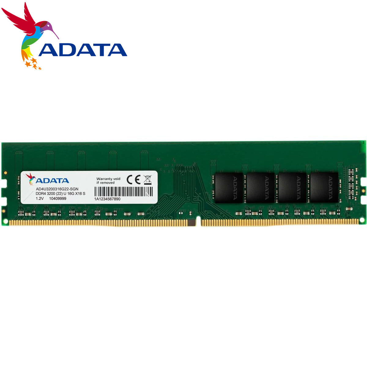 ADATA RAM DDR4 U-DIMM 16GB 3200 (22) PC
