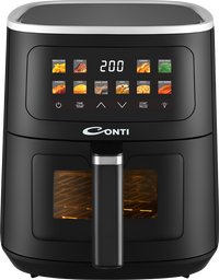 Conti Air Fryer, 8L, 1700W, Viewing Window, 10 Programs – AF 8008W BK