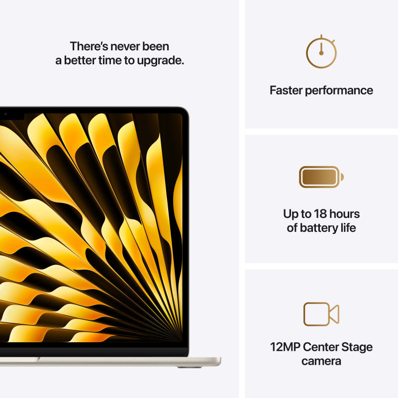 ماك بوك Air M4 13 بوصة – 24GB، 512GB SSD، شاشة Liquid Retina