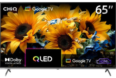 شاشة CHIQ QLED 65 بوصة 4K Google TV - دولبي فيجن