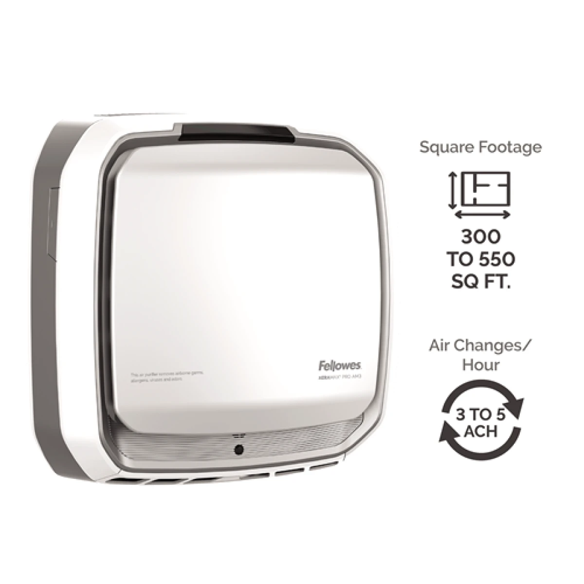 Fellowes AeraMax Pro / جهاز تنقية الهواء - فضي Fellowes AeraMax Pro / جهاز تنقية الهواء - فضي