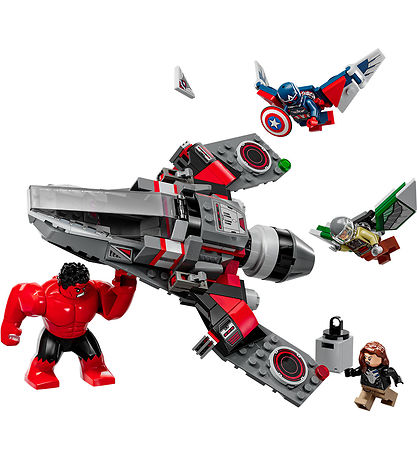 LEGO مارفل - كابتن أمريكا ضد ريد هالك 76292
