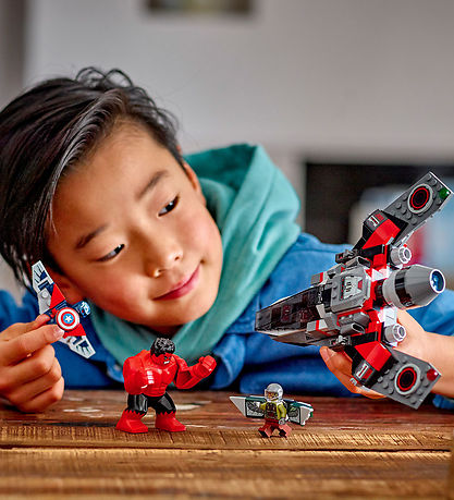 LEGO مارفل - كابتن أمريكا ضد ريد هالك 76292