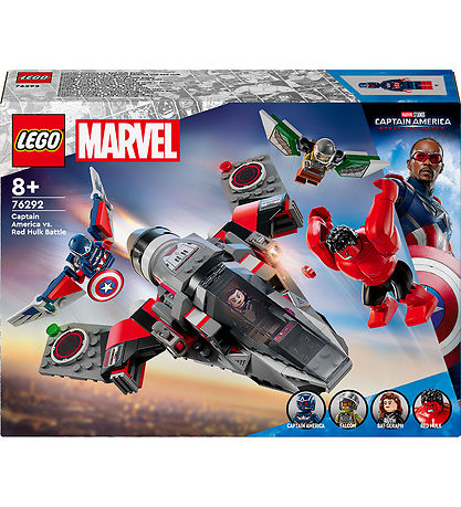 LEGO مارفل - كابتن أمريكا ضد ريد هالك 76292