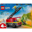 LEGO سيتي شاحنة إطفاء بسلم 60463 – 82 قطعة