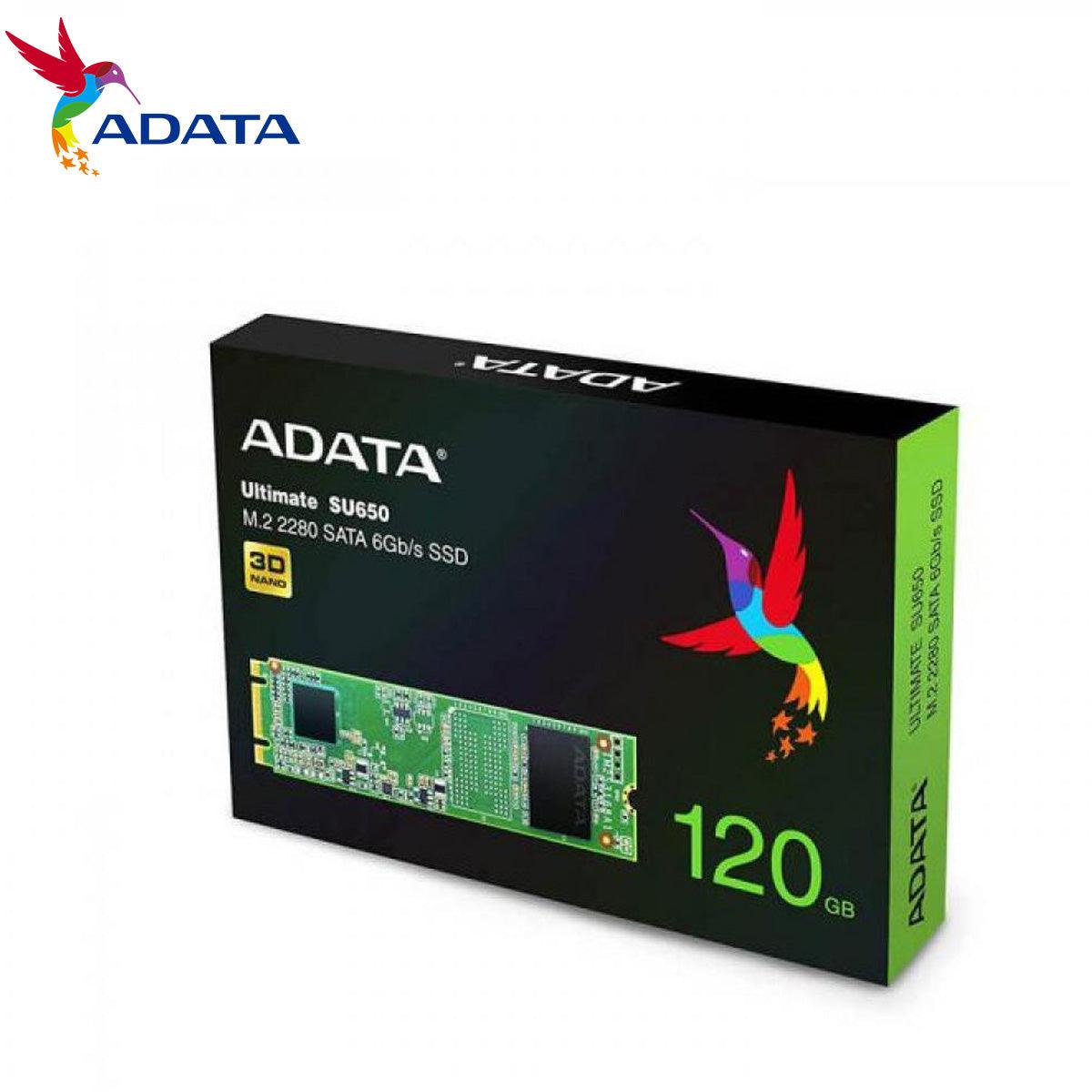 صندوق ADATA SU650NS38 سعة 120 جيجابايت M2 