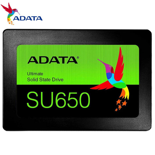 صندوق ADATA SU650SS باللون الأسود بسعة 960 جيجابايت 