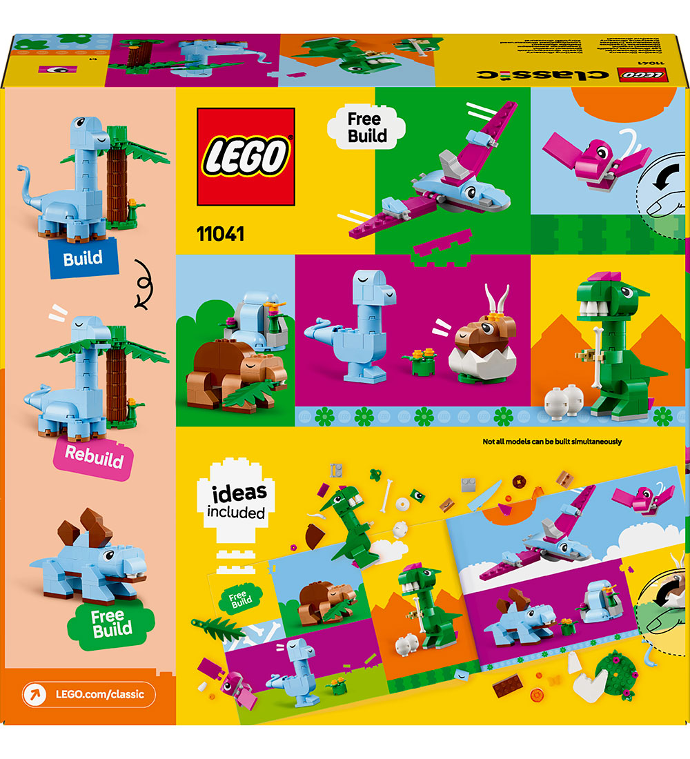 LEGO® Classic+ - Creative Dinosaurs 11041 - 450 pcs LEGO® Classic+ - Creative Dinosaurs 11041 - 450 pcs