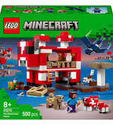 LEGO Minecraft منزل Mooshroom 21270 – 500 قطعة
