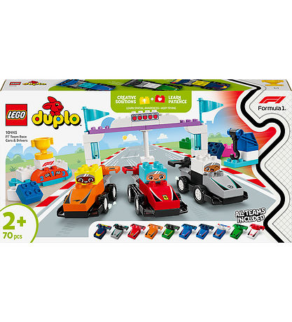 ليجو دوبلو - سيارات وفرق سباق F1 10445 - 70 قطعة