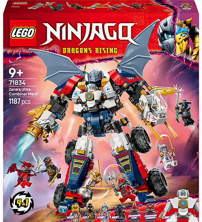 LEGO Ninjago Zane’s Ultra Combiner Mech 71834 – 4-in-1
