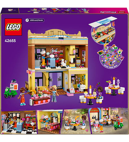 LEGO Friends – Restaurant & Cooking School 42655 – 896 pcs LEGO Friends – Restaurant & Cooking School 42655 – 896 pcs