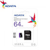 بطاقة ADATA MICROSDXC سعة 64 جيجابايت UHS-I CLASS10 بسعر 85 دولارًا أمريكيًا 