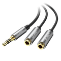 UGREEN 3.5mm M to 2 F Headphone Audio Splitter Cable -B