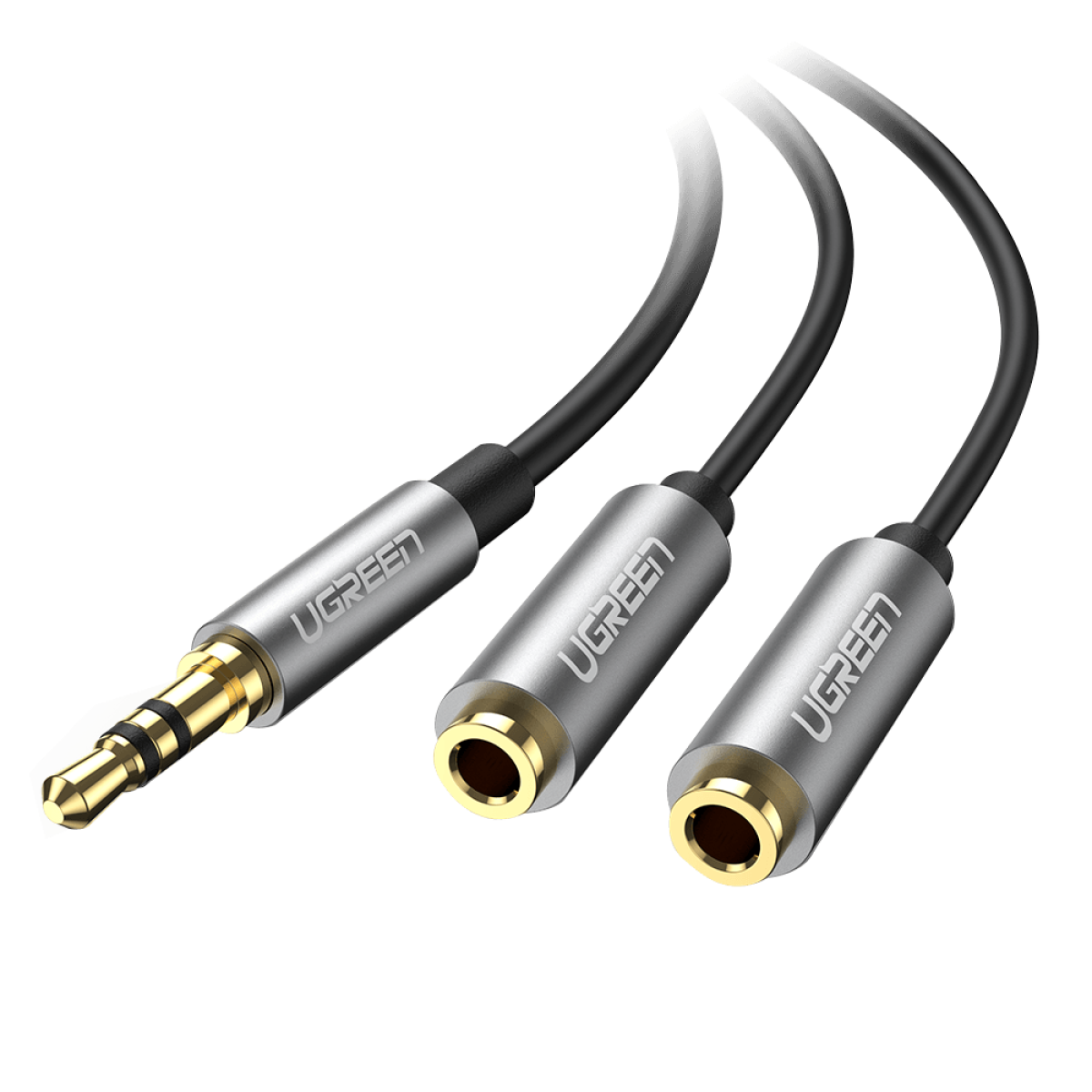 UGREEN 3.5mm M to 2 F Headphone Audio Splitter Cable -B