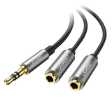 UGREEN 3.5mm M to 2 F Headphone Audio Splitter Cable -B