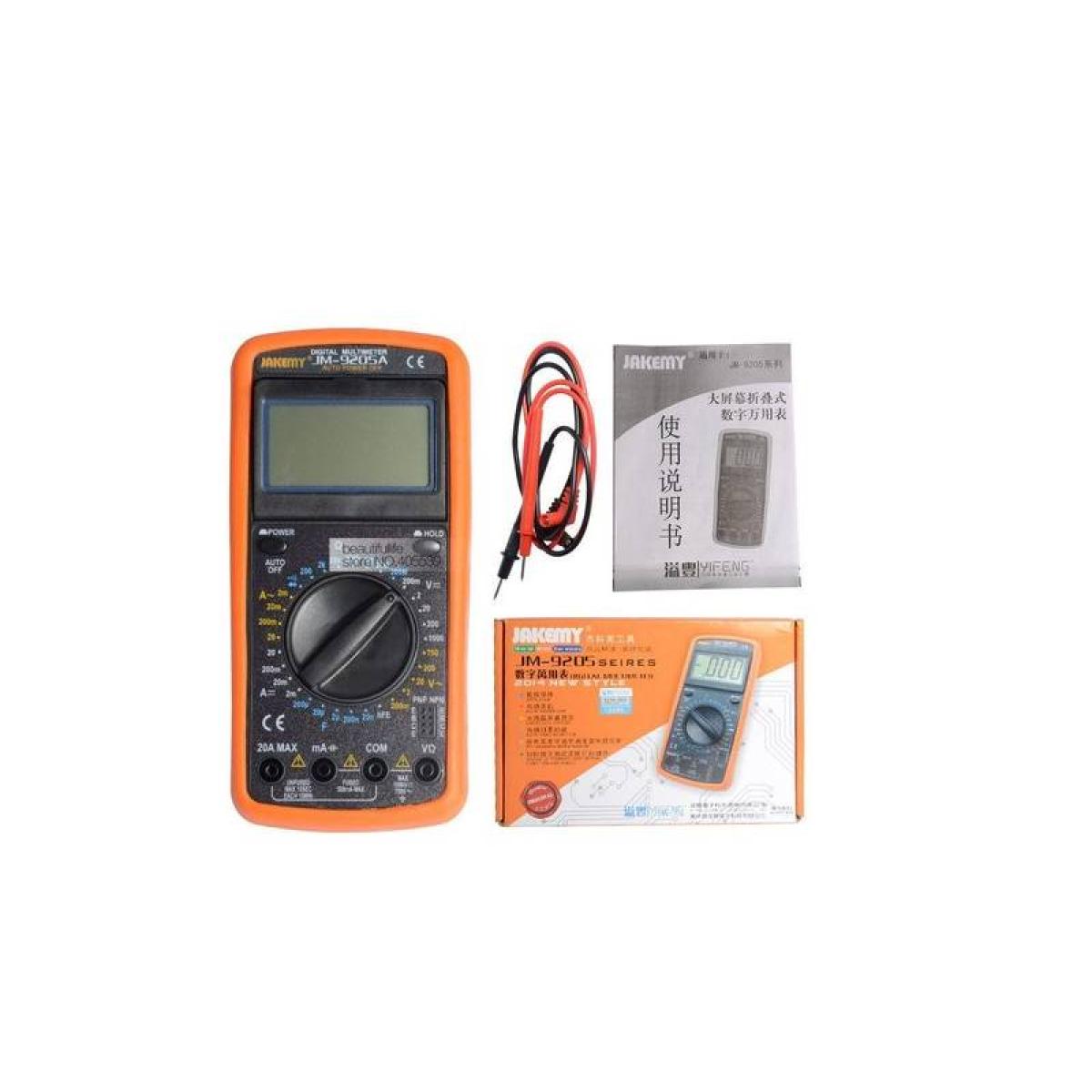 JAKEMY JM-9205A Digital Multimeter – High Precision