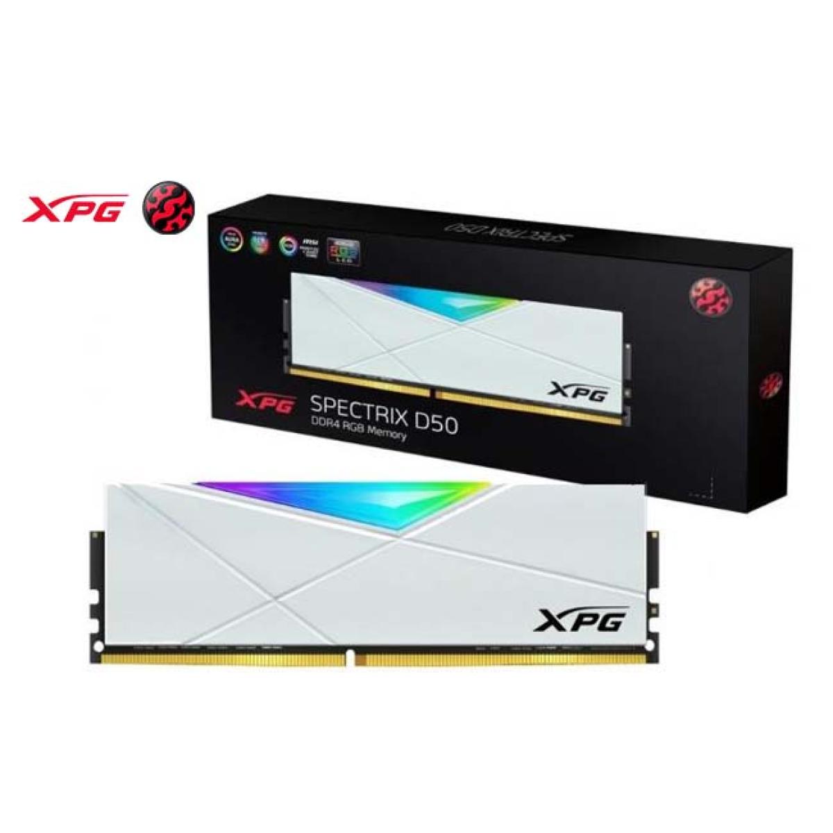 XPG Spectrix D50 16GB(1x16GB) DDR4 3200MHz RGB RAM