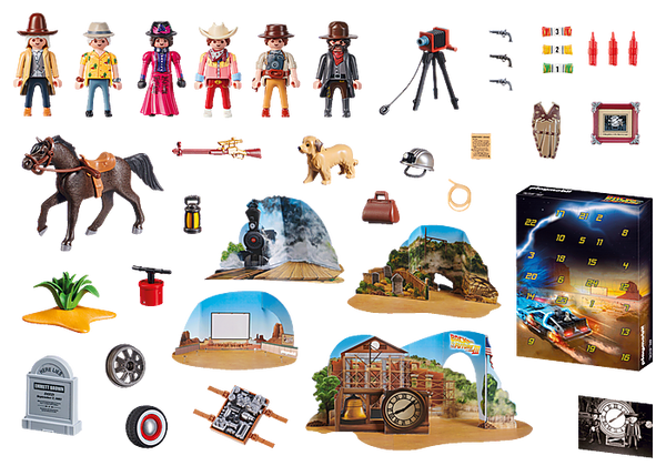 PLAYMOBIL Advent Calendar - Back to the Future Part III