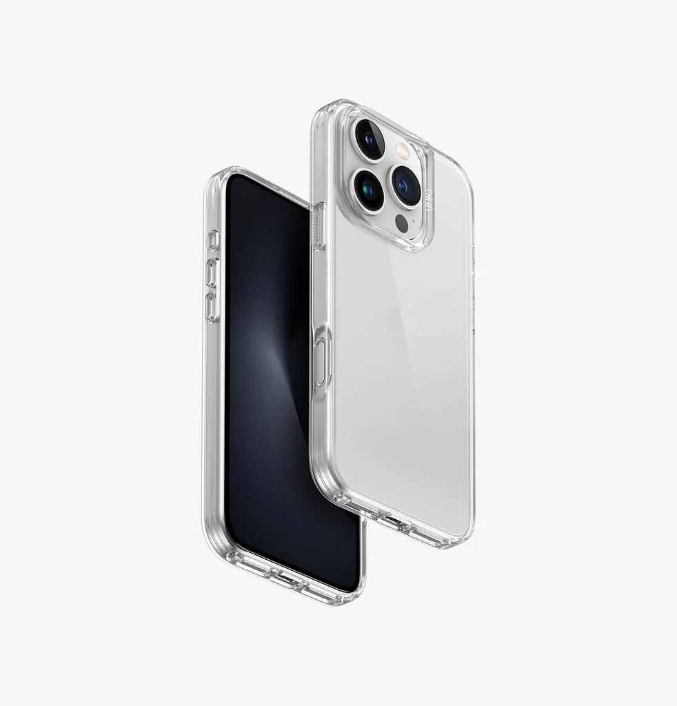 كفر UNIQ AIR FENDER لأيفون 16 برو – شفاف Nude
