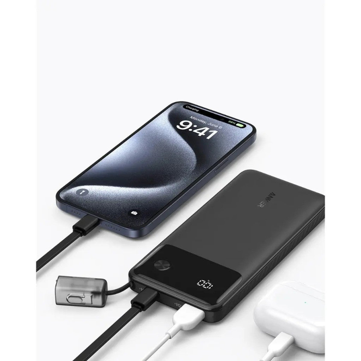 Anker Powercore 20000mAh 30W Power Bank with USB C Cable