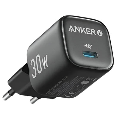 Anker Zolo 30W Charger Black - Bundle