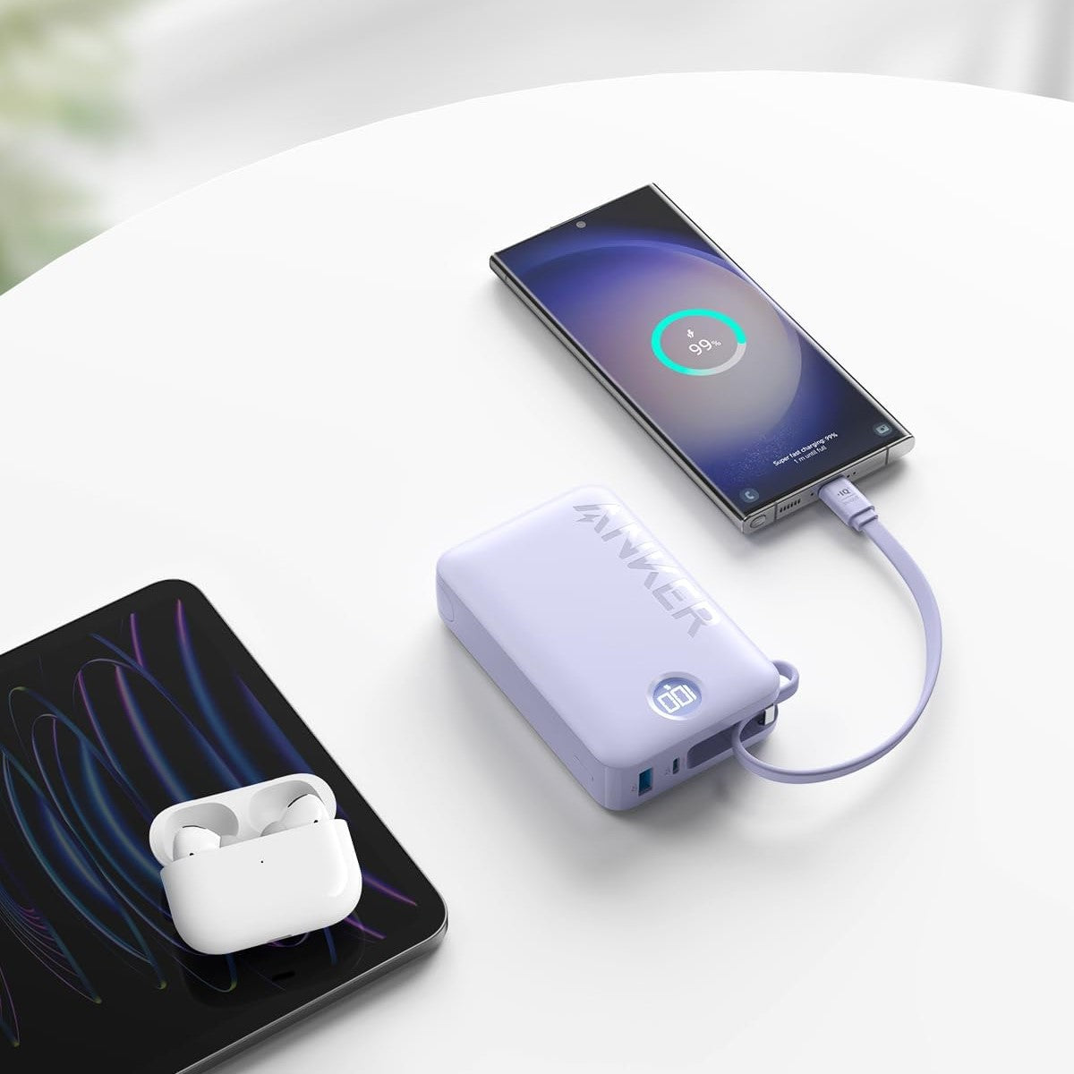 Anker 20000mAh PD 22.5W Power Bank with Built In USB C