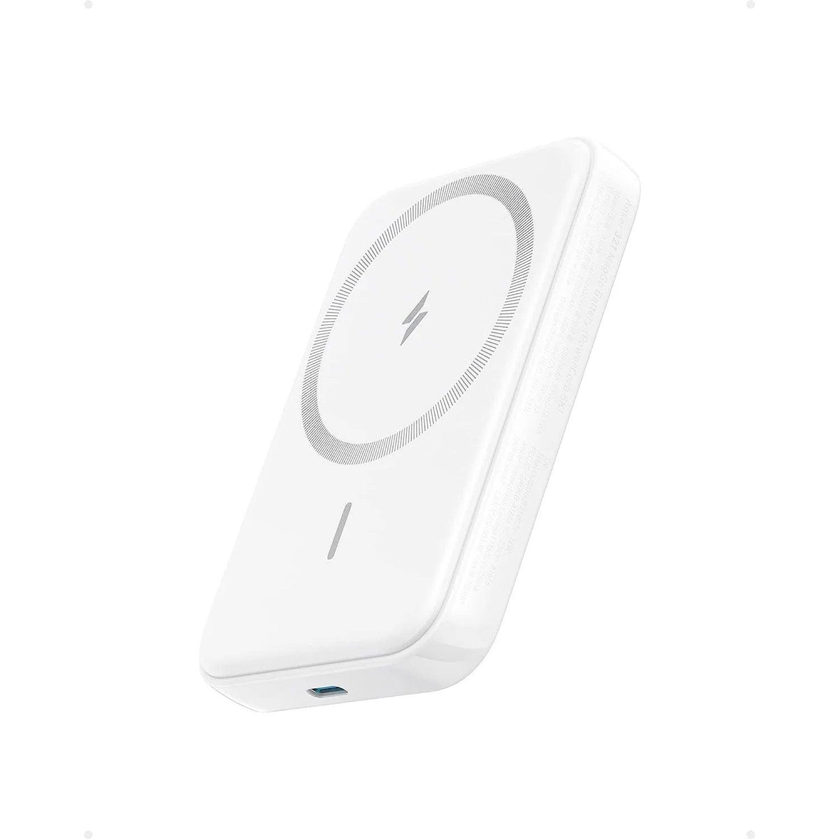 Anker 321 PowerCore 5K MagGo Magnetic Battery for On the Go - White