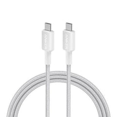 Anker 322 USB-C to USB-C Cable 6ft White - Bundle