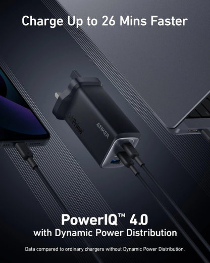 Anker 737 Charger GaNPrime 120W Charge 3 Devices Efficiently