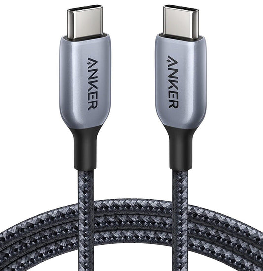 Anker 765 USB C to USB C Cable 140W Fast Charging Durable - Silver