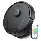 Anker Eufy L60 Hybrid Robot Vacuum Powerful &  Smart Cleaning - Black