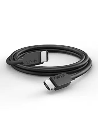 Anker HDMI Cable 6ft 8K High Speed and Ultra Clear Display- Black