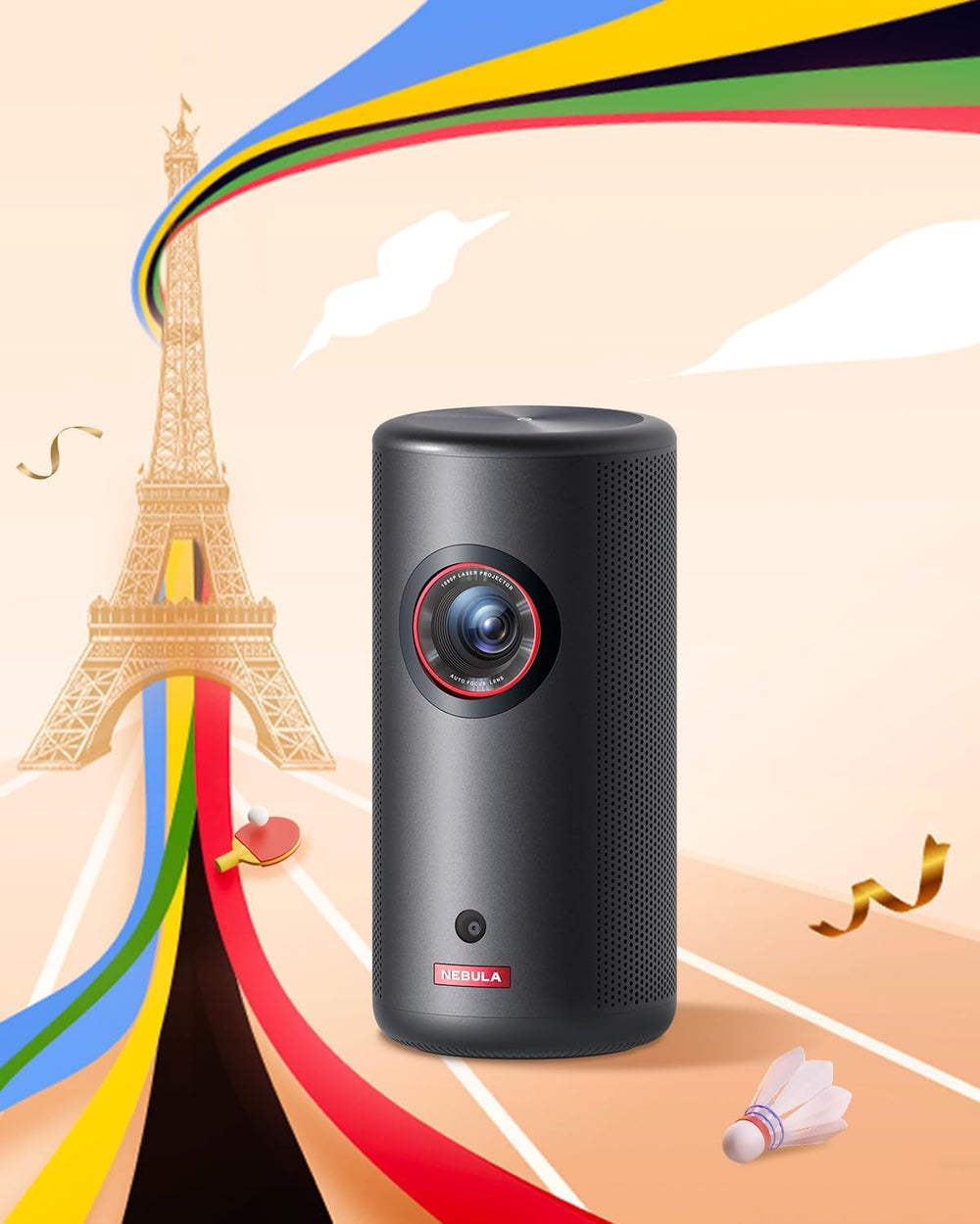 Anker Nebula Capsule 3 Laser Projector 1080p 120 Inch Screen