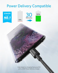 Anker Nylon Cable 322 USB C to USB C 60W 
