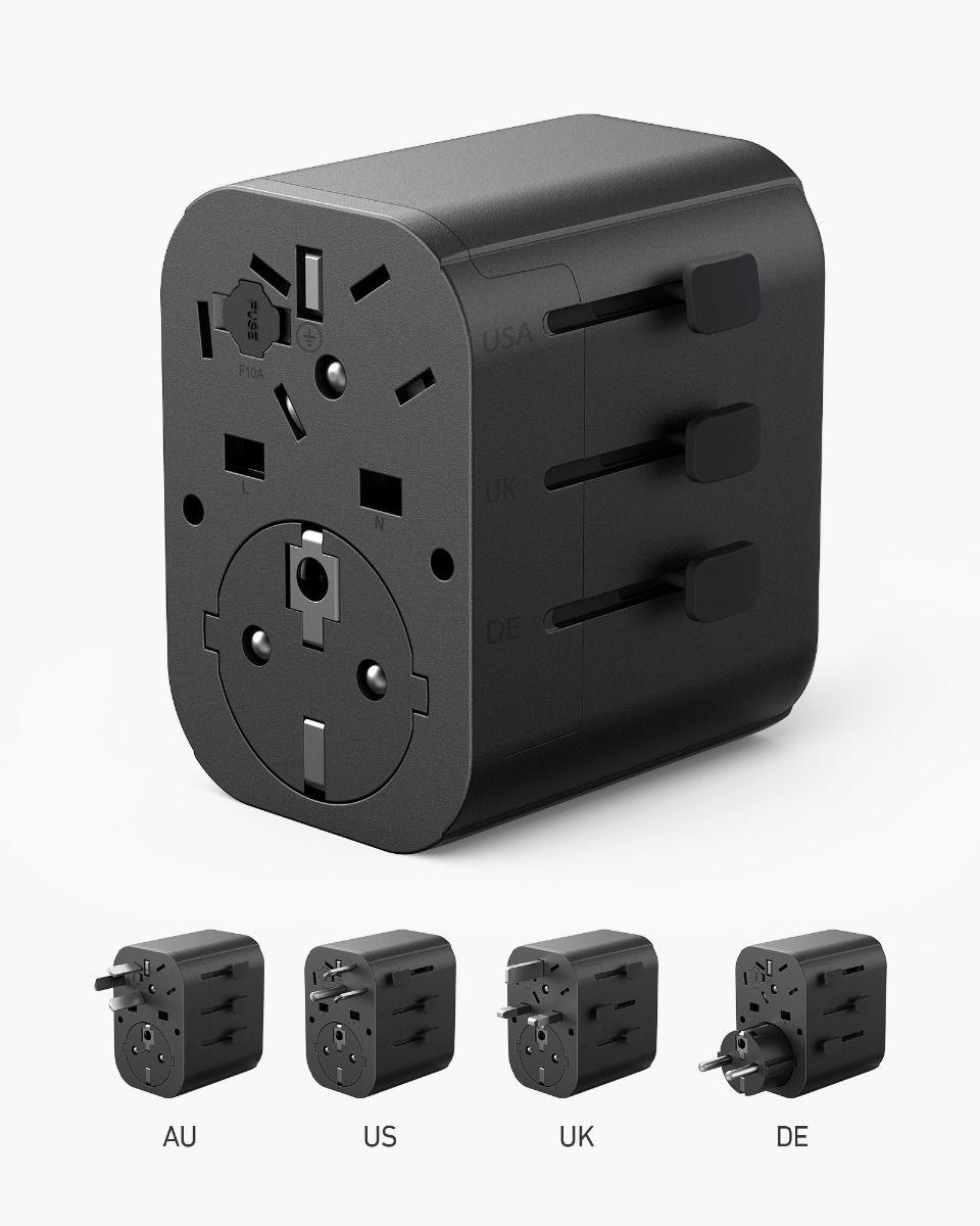 Anker PowerExtend USB C Travel Adapter 30W Fast Charger 