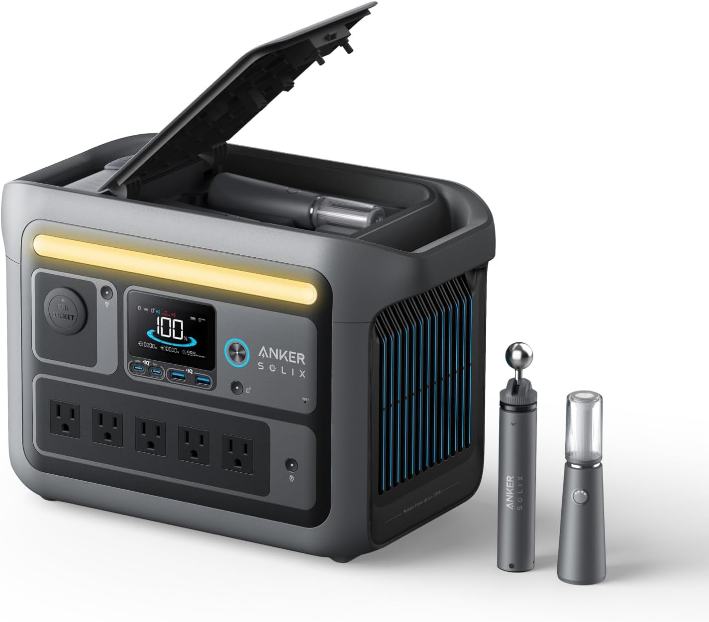 ナ*キ様 最安値Anker 522 Portable Power Station Anker 522 Portable Power Station, 299Wh Battery, Multiport