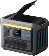 Anker SOLIX C800 Portable Power Station 1200W Fast Charging - Black