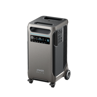 Anker SOLIX F3800 3840Wh Portable Power Station 6000W - Black