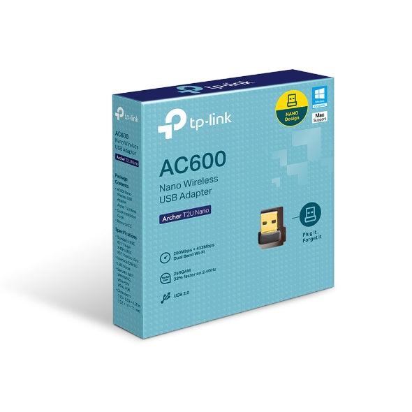 محول USB لاسلكي ثنائي النطاق AC600 من TP-Link