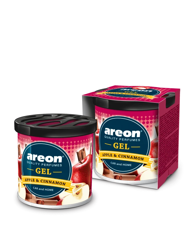 Areon Gel Perfume 80G Long-Lasting Fragrance for Car & Home