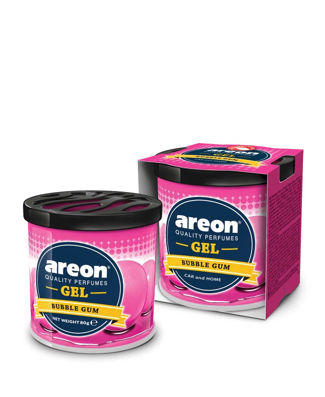 Areon Gel Perfume 80G Long-Lasting Fragrance for Car & Home