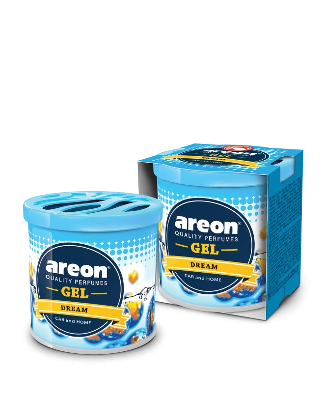 Areon Gel Perfume 80G Long-Lasting Fragrance for Car & Home