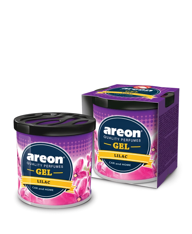 Areon Gel Perfume 80G Long-Lasting Fragrance for Car & Home