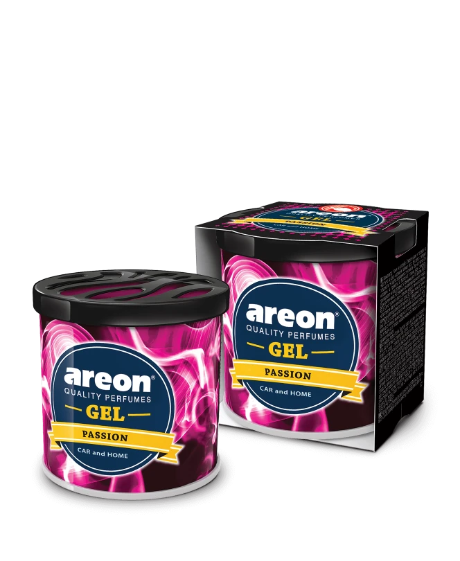 Areon Gel Perfume 80G Long-Lasting Fragrance for Car & Home