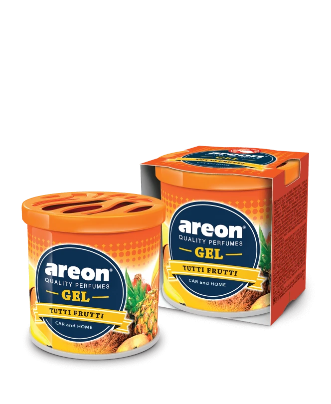 Areon Gel Perfume 80G Long-Lasting Fragrance for Car & Home