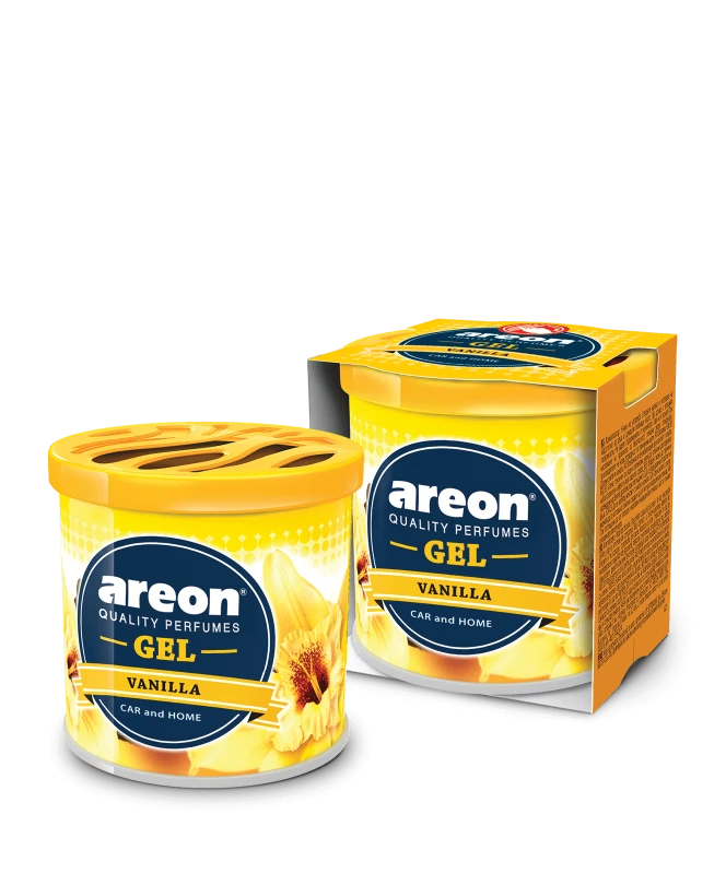 Areon Gel Perfume 80G Long-Lasting Fragrance for Car & Home