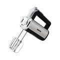 Geepas 400W Hand Mixer with 5 Speeds, Turbo Function, Black/Silver GHM2001